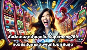 สัมผัสเกมสุดปังบนเว็บ superheng789 กับอิสระในการเดิมพันที่ไม่มีที่สิ้นสุด-2